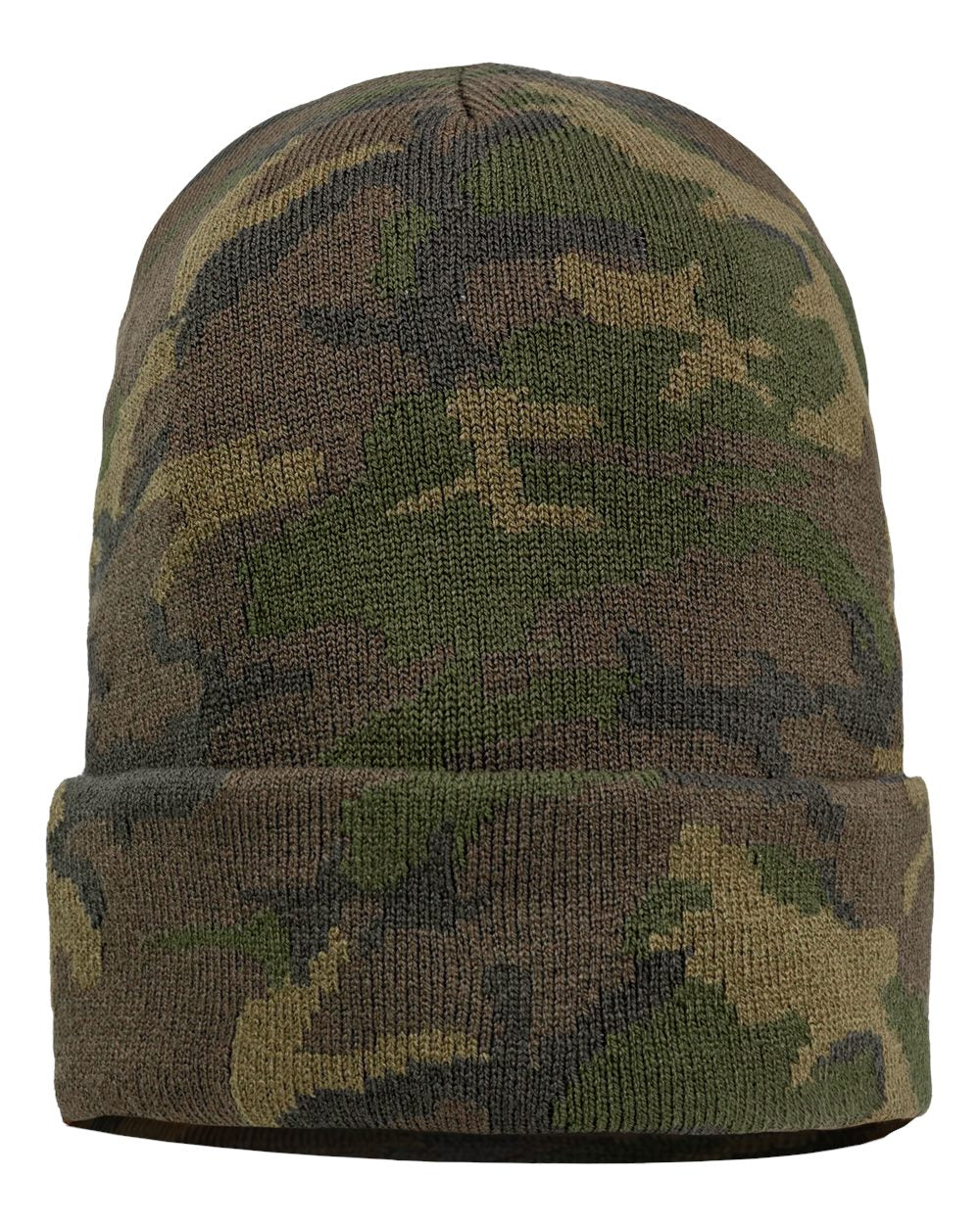 AE Rectangle leather patch beanie