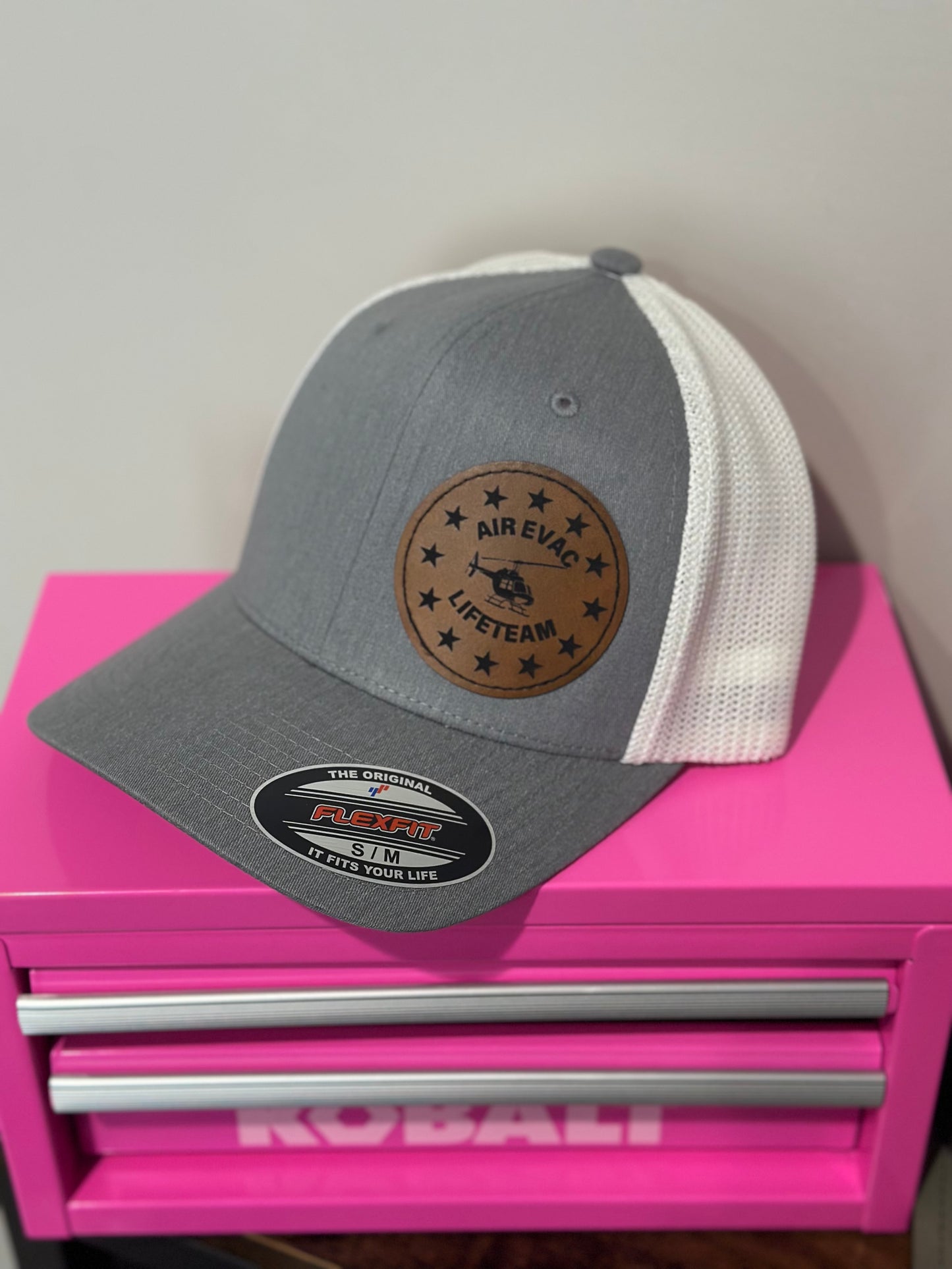 AE leather patch cap