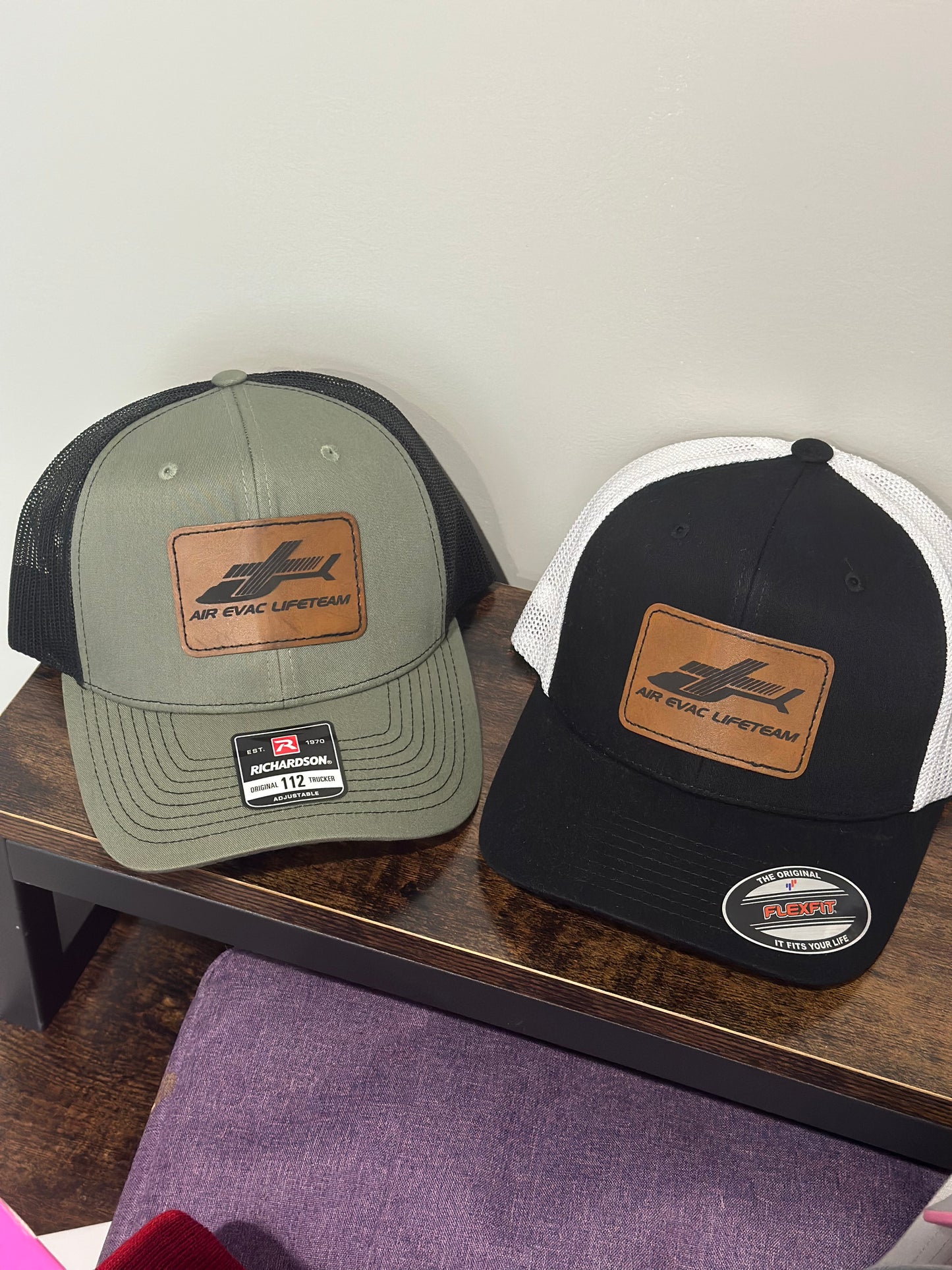 Rectangle AE Leather Patch Hat