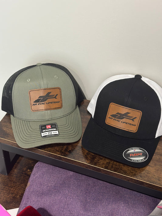 Rectangle AE Leather Patch Hat