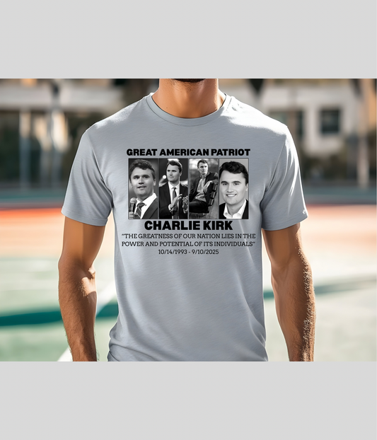 Charlie Kirk T-shirt